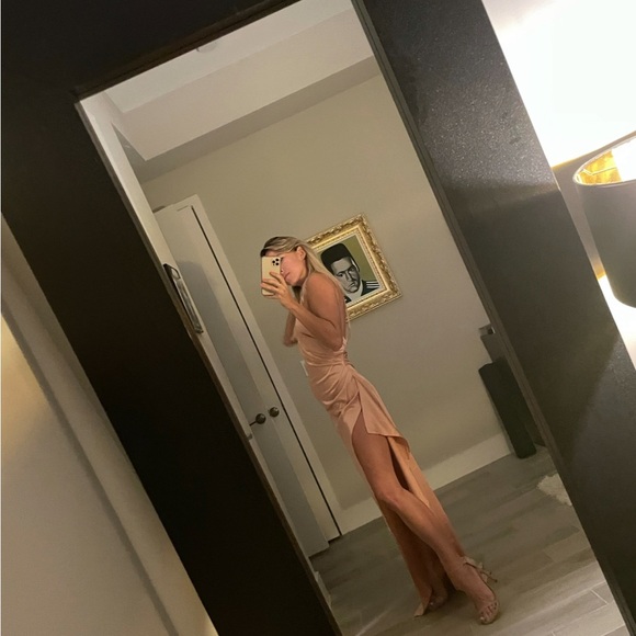 Jaus Lexi Samira Dress in Blush XS - Picture 6 of 8